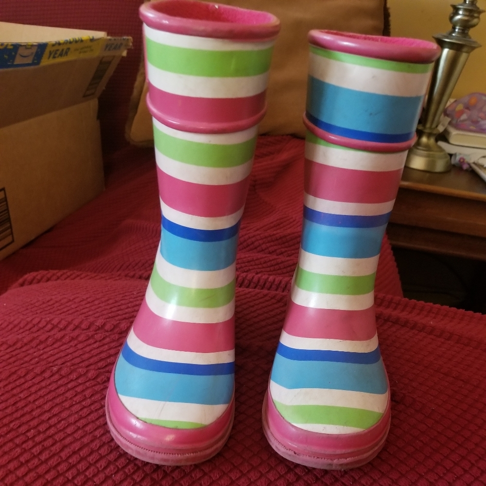Sperry Top Sider rain boots for kids